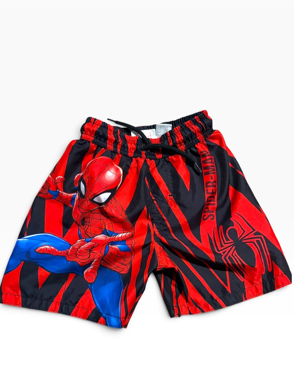 Marvel Spider-Man Boys Size 4 Swim Trunks Swim Shorts